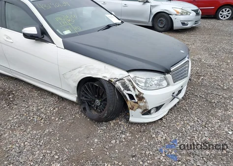 2009 Mercedes-Benz C 300 Sport 4Matic из США, поврежденный, VIN WDDGF81X39R080982